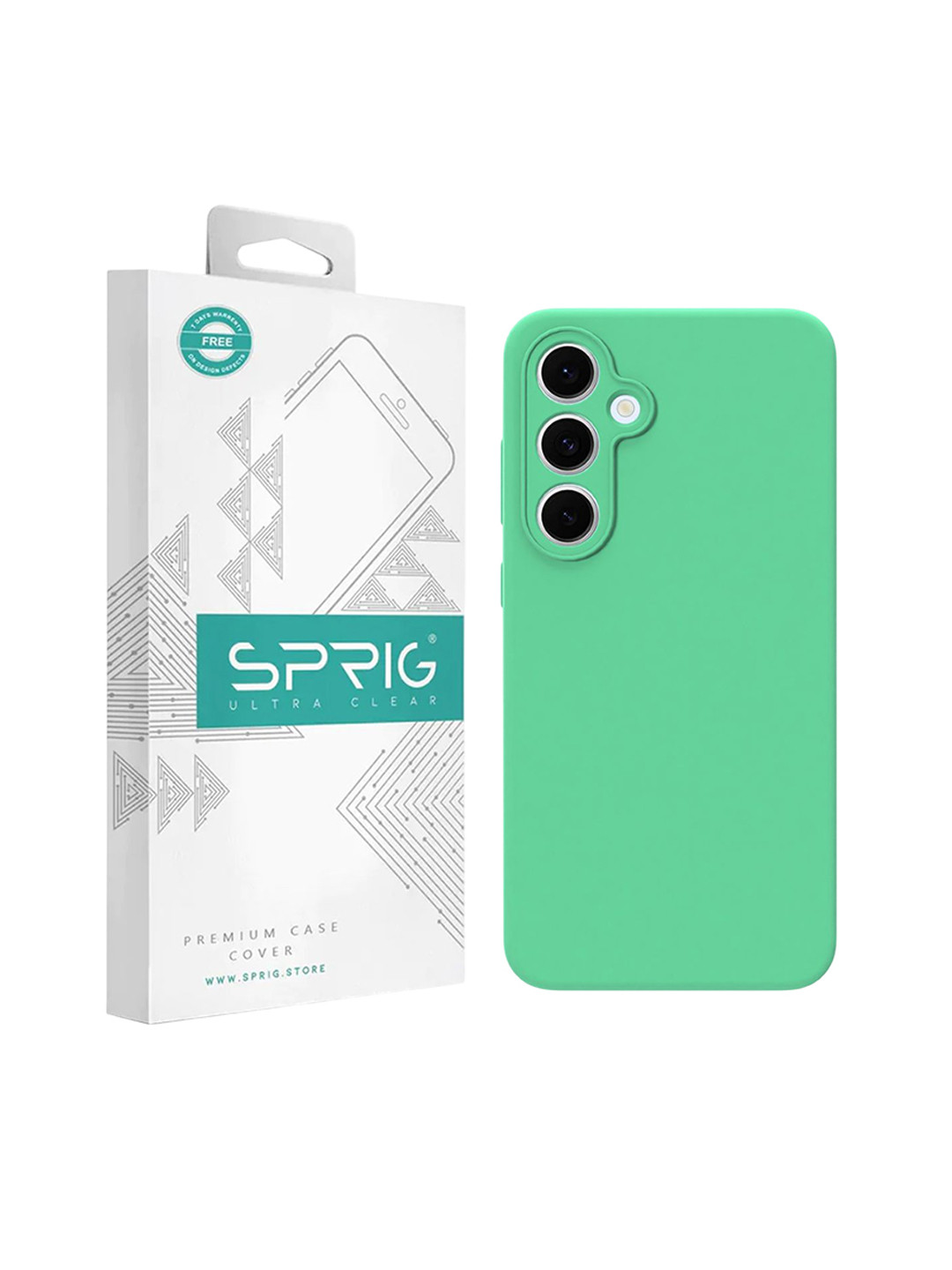SPRIG Samsung Galaxy S24 fe Liquid Silicone Back Cover