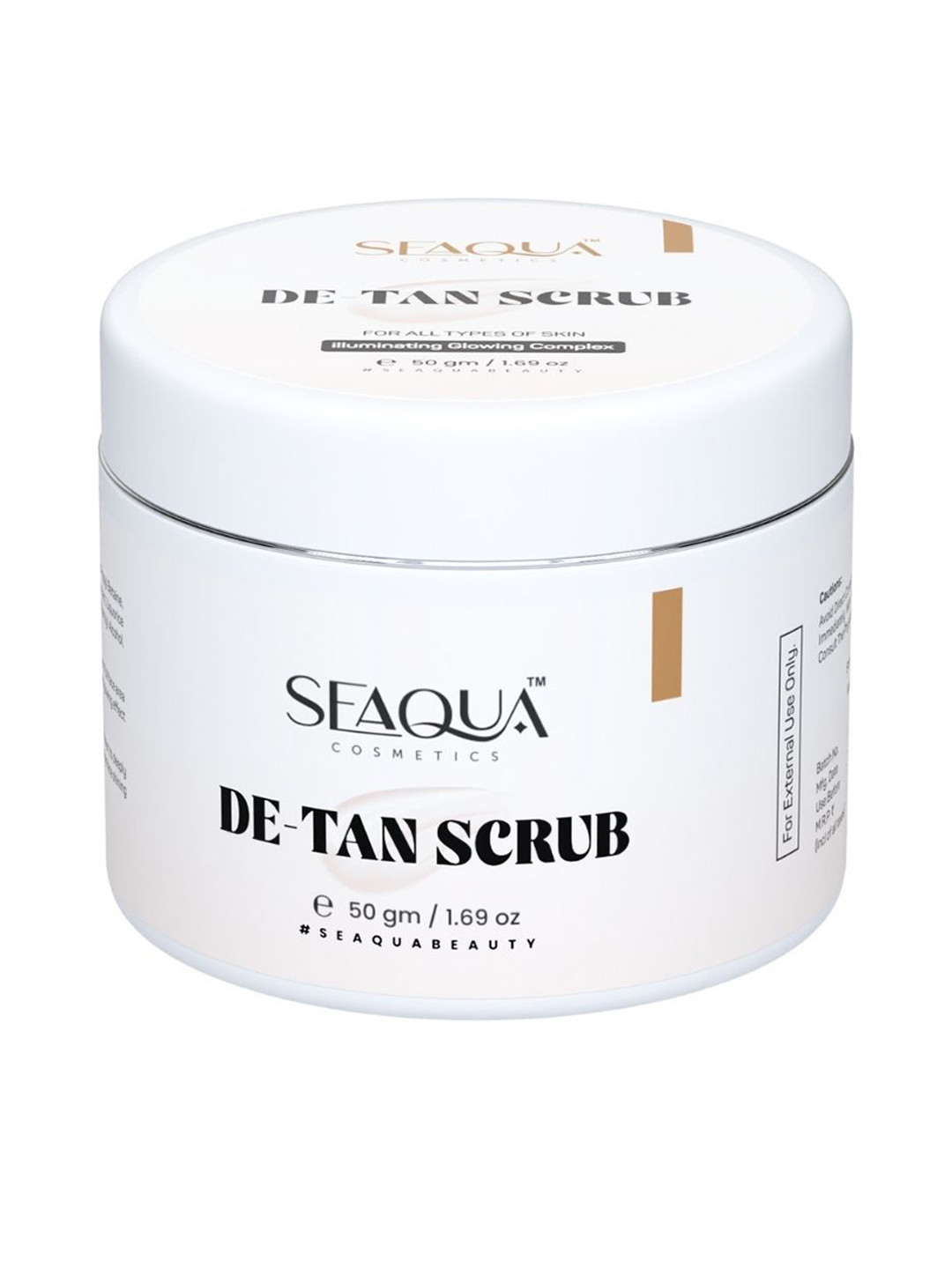 Seaqua cosmetics De Tan Scrub - 50 g