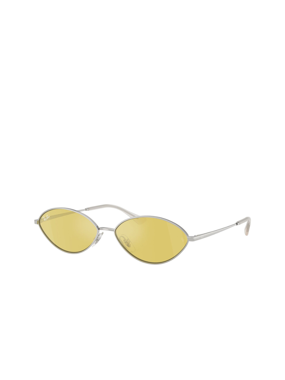 RAY-BAN Pulse Unisex UV Protected Yellow Lens Oval Sunglasses - 0RB3757003/6D59