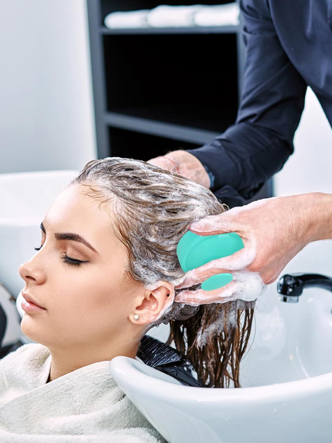 Spanking Set Of 3 Hair Shampoo Brush