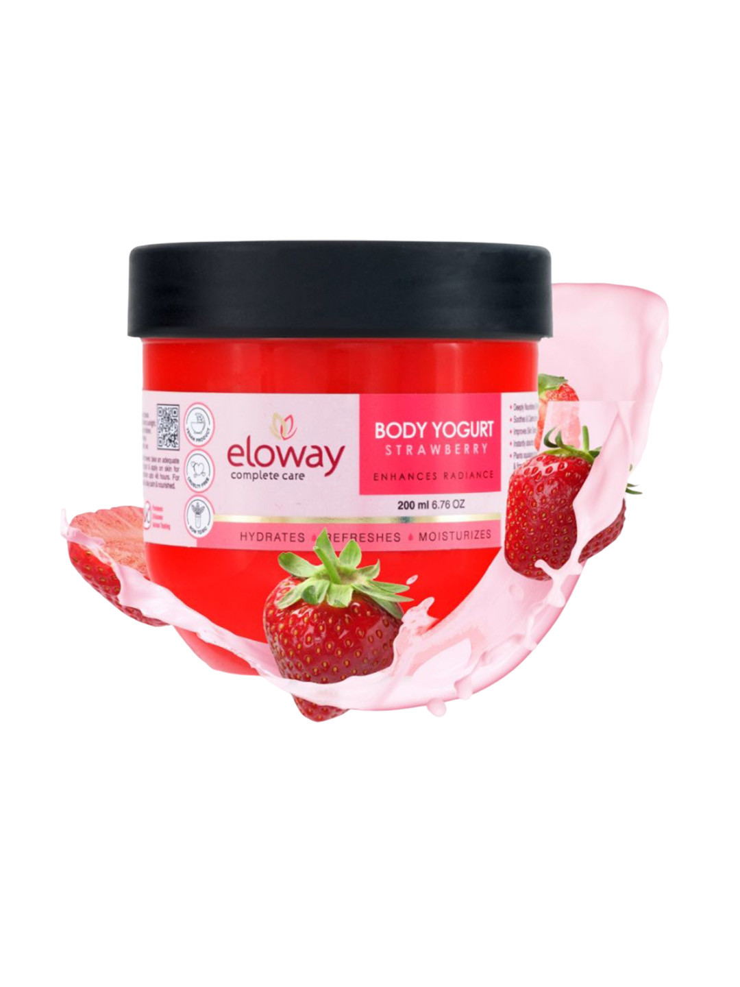 Leeford Strawberry Body Yogurt For Moisturising 200 ml