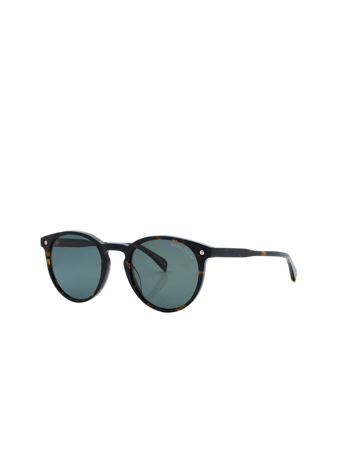 Shisen Fox Unisex Oval Sunglasses with Polarised and UV Protected Lens SG168