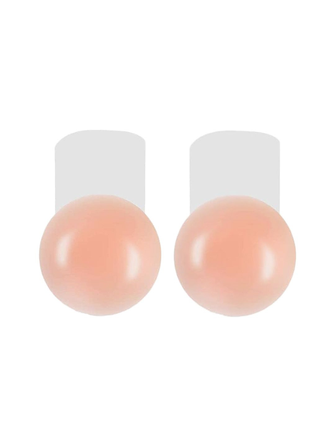 SECRETS BY ZEROKAATA Women Invisible Reusable Breast-Lift Silicone Stick-On Nipple Covers