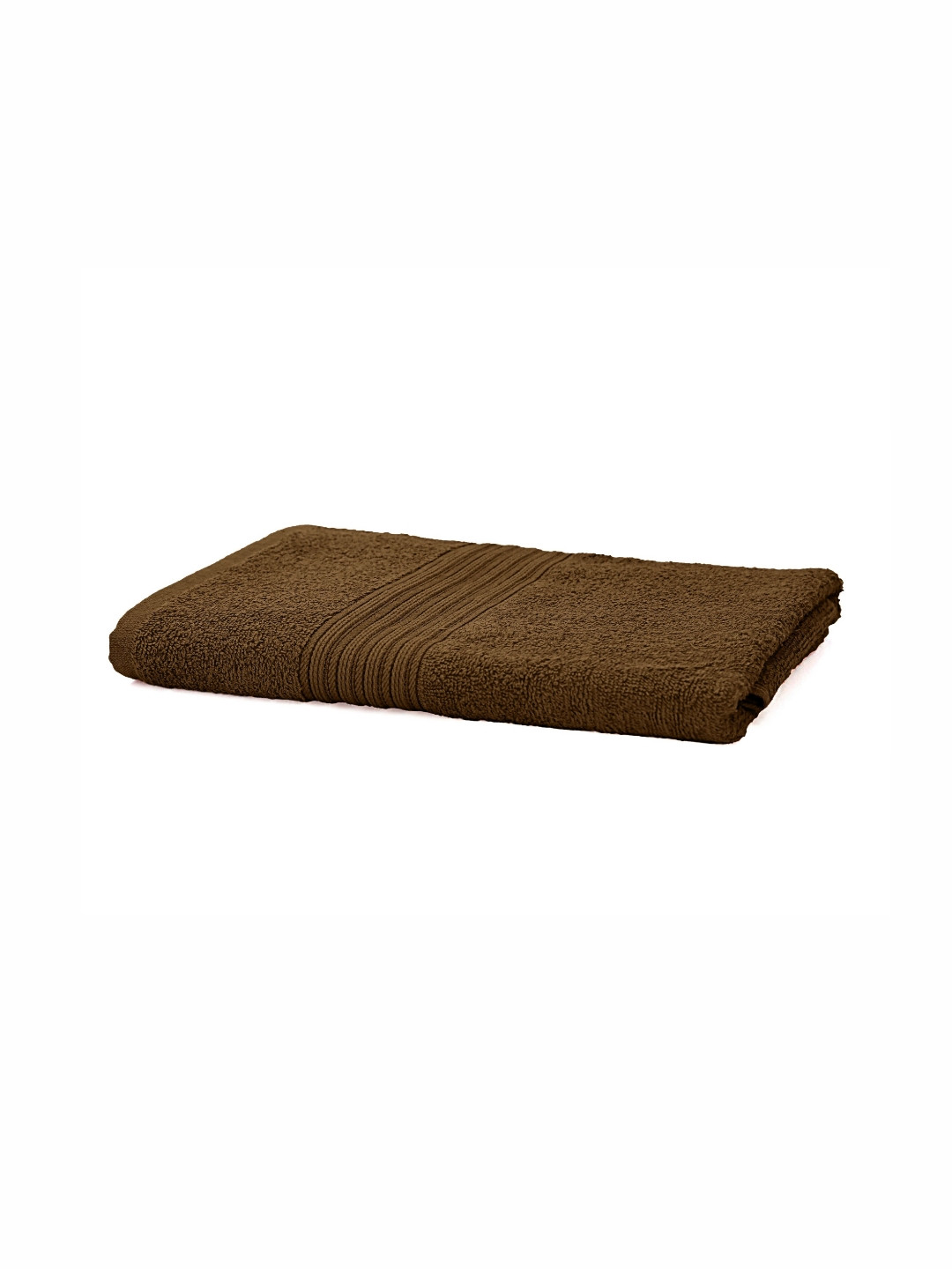 The Happy Pod 1 Piece Coffee Brown 380 GSM High Absorbent 100% Cotton Bath Towel