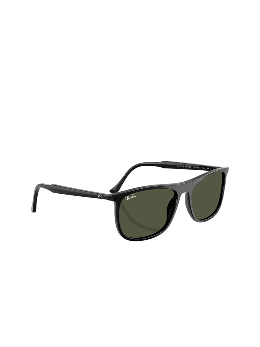 RAY-BAN Unisex UV Protected Green Lens Rectangle Sunglasses - 0RB2216901/3161