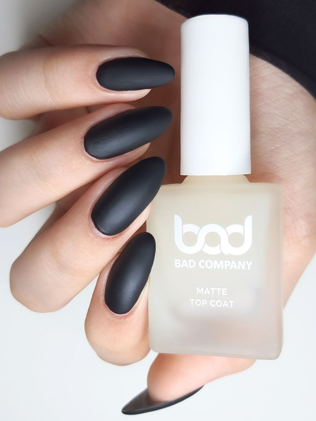 BAD COMPANY Instant Mattifying Nail Polish - 10 ml - Top Coat