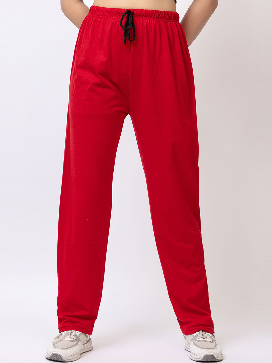 RG BY S.S. Clothing Women Cotton Regular Fit High Rise Track Pants