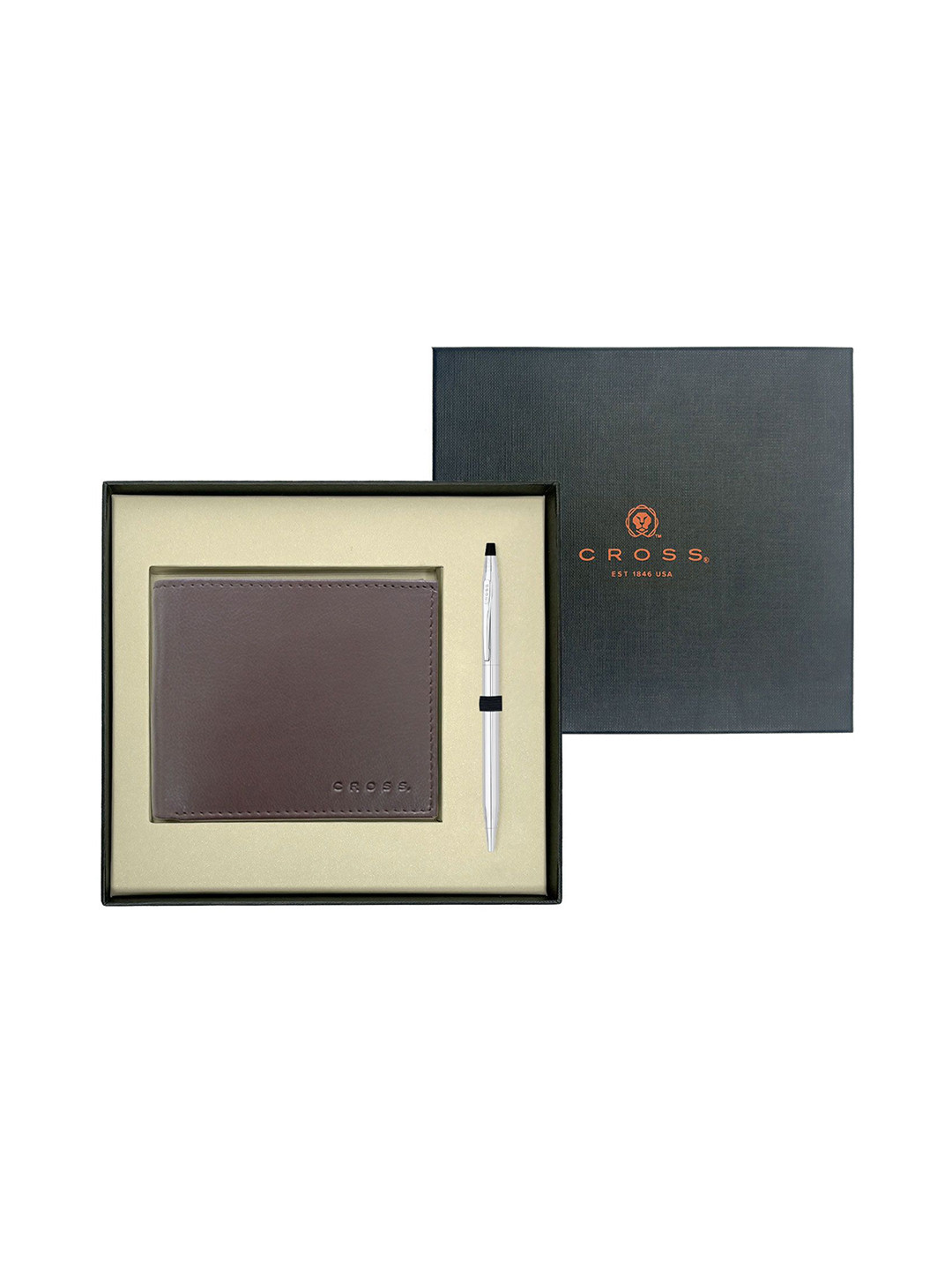 Cross Unisex Card Wallet & Pen Accessory Gift Set Wallet and Card Holder