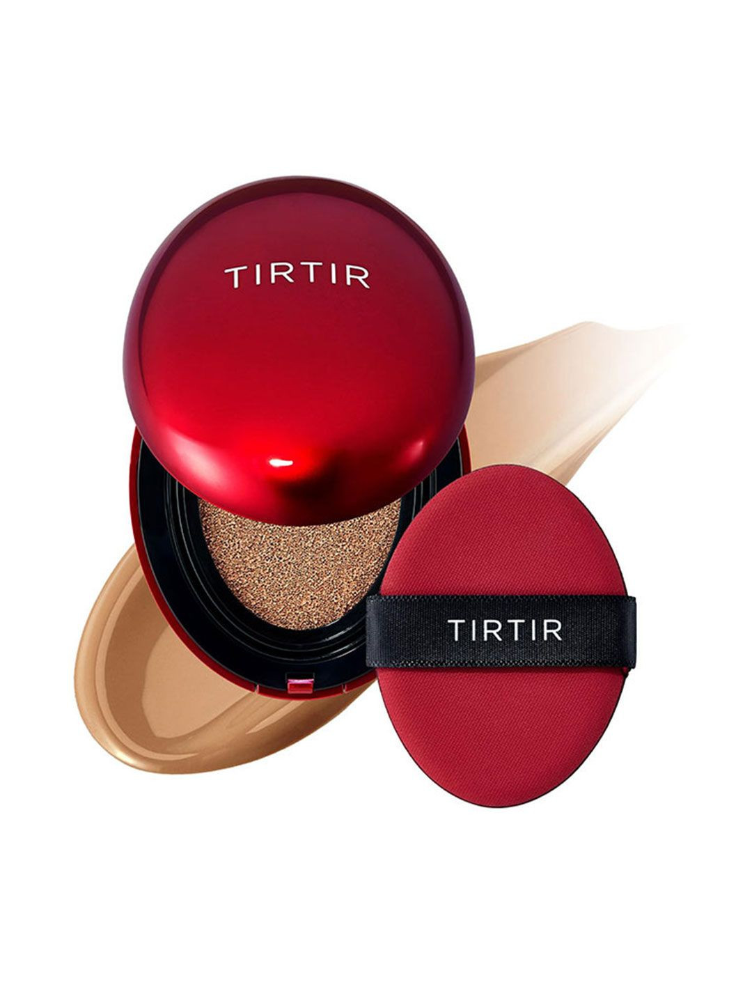 TIR TIR Mask Fit 72 Hr Long Lasting Red Mini Cushion Foundation - 18 g 34N Pecan