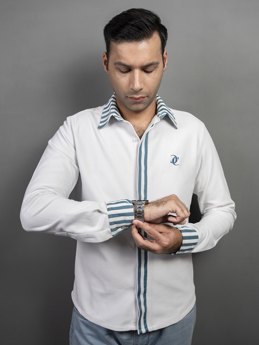 CABIN COMFY The Subtle Statement Panelling Shirt