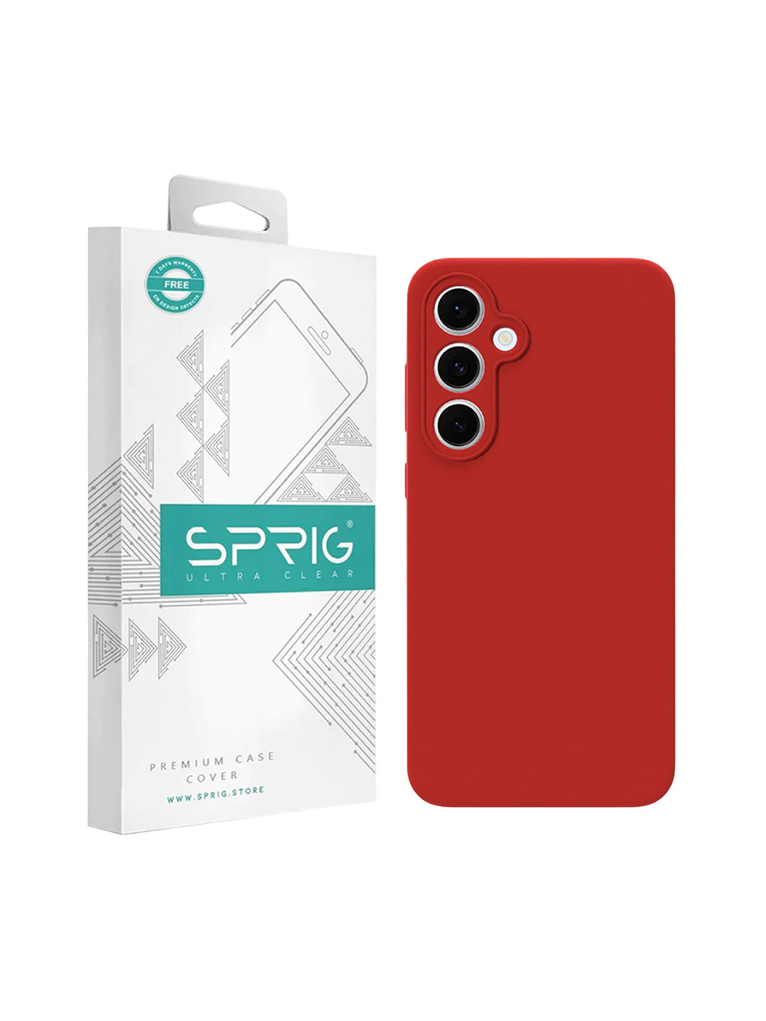 SPRIG Samsung Galaxy S24 fe Liquid Silicone Back Cover