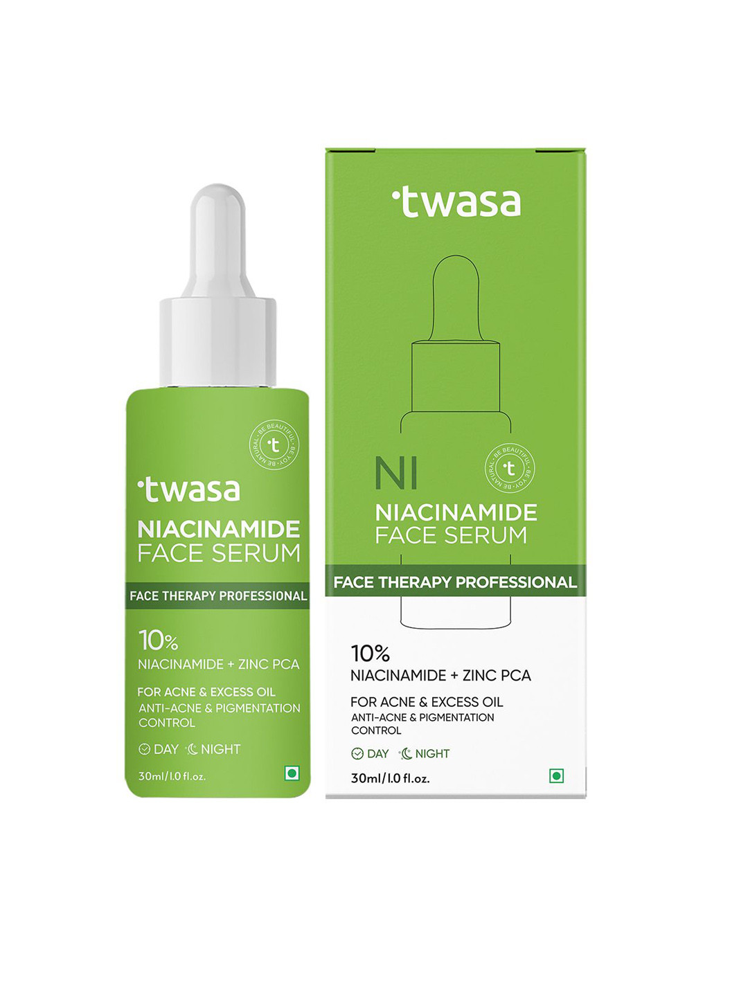 Twasa 10% Niacinamide + Zinc PCA Face Serum- 30 ml