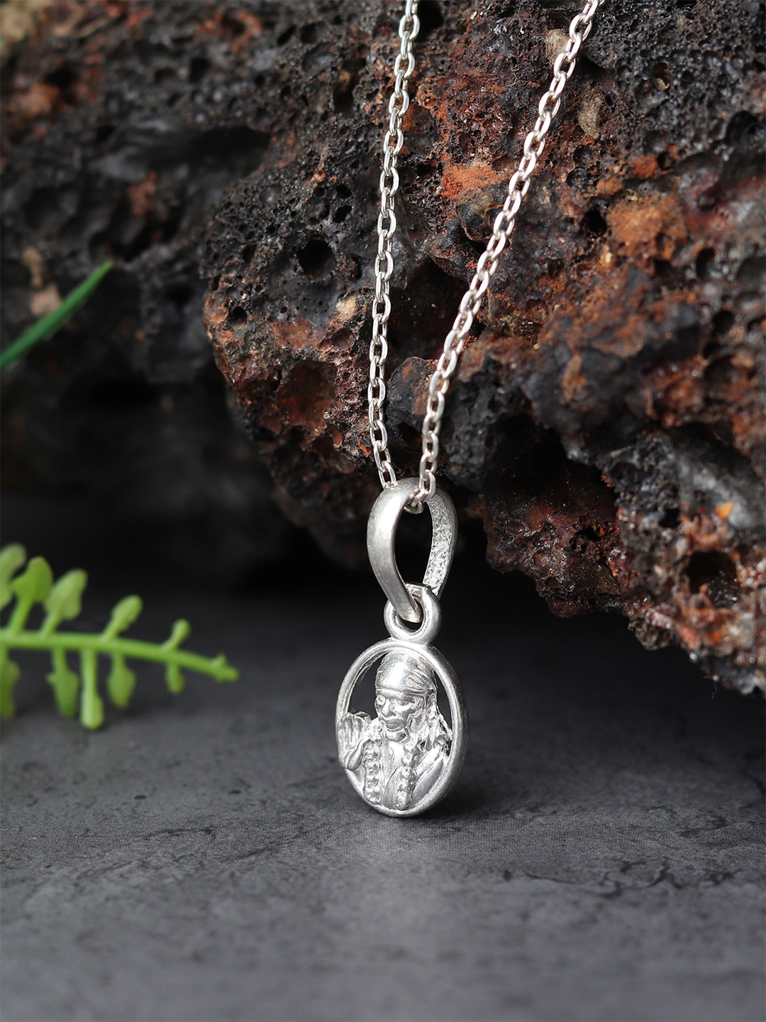 Metronaut 925 Sterling Silver Sai Baba Pendant