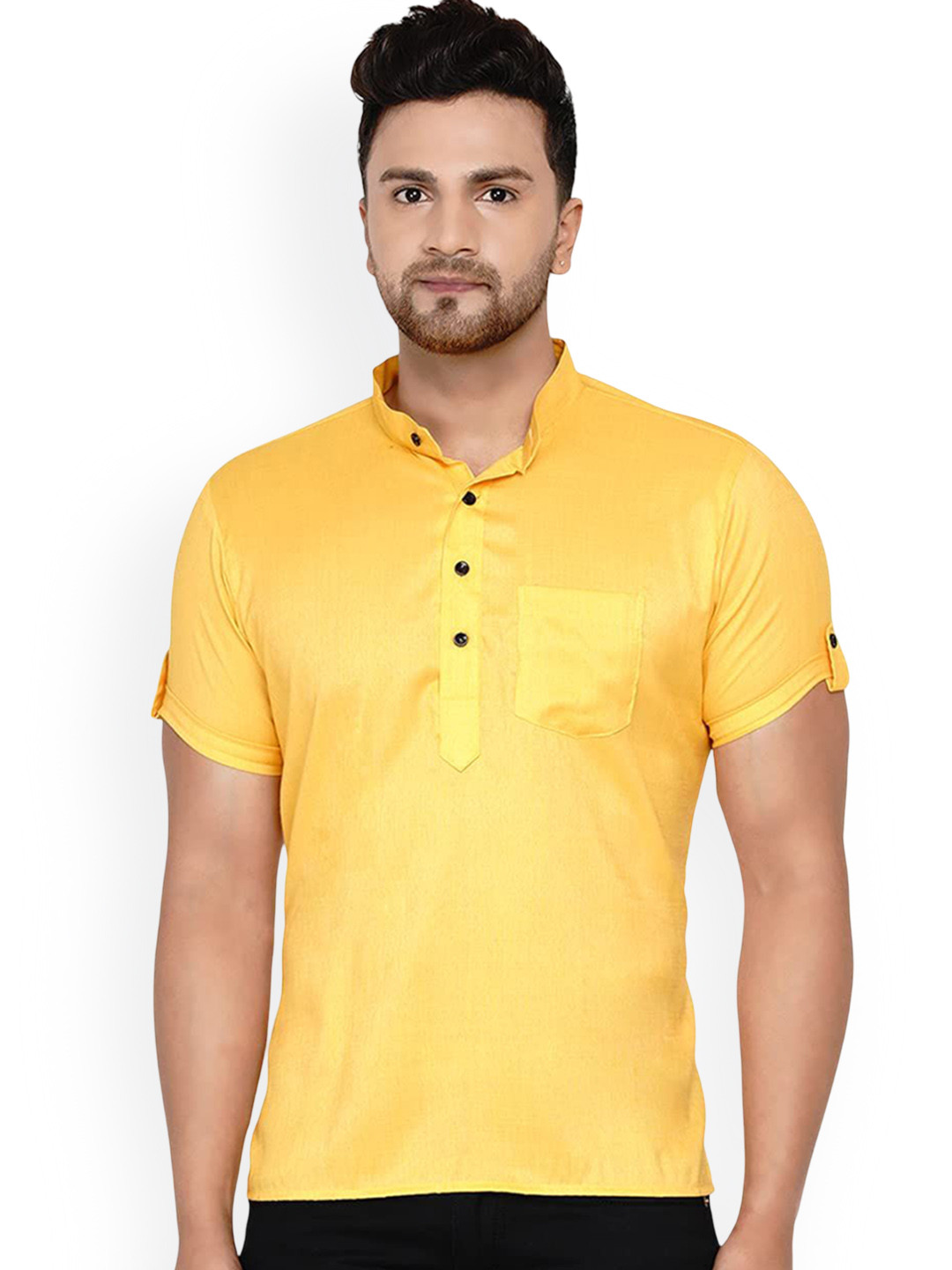 VEERA PARIDHAAN Men Pathani Kurta