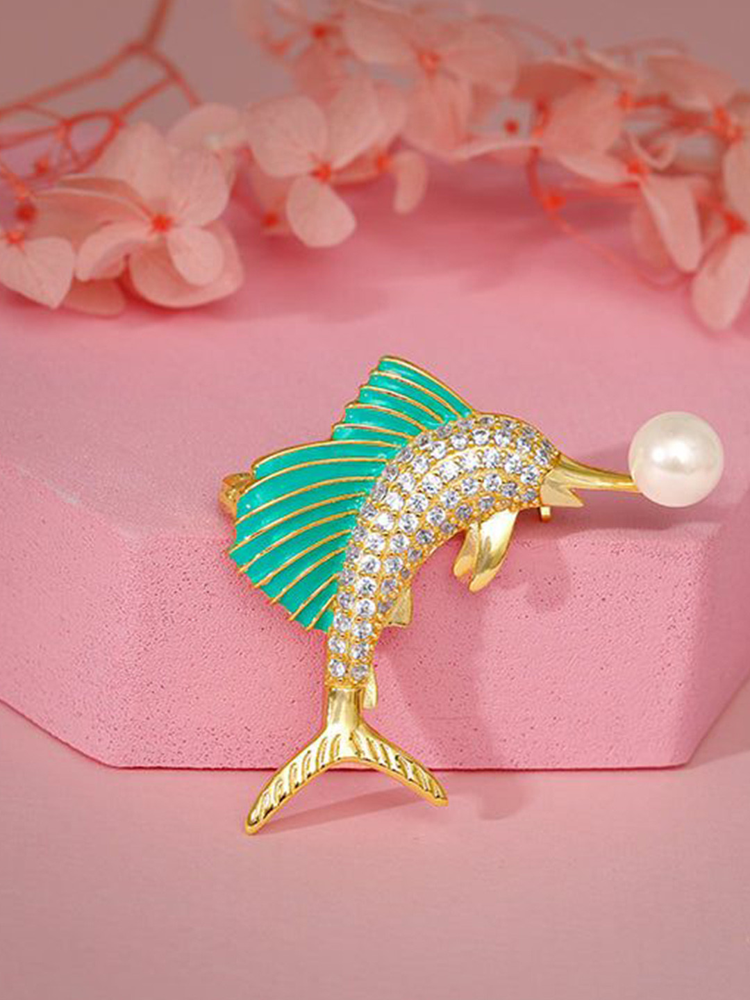 GIVA Mermaid Brooch For Him