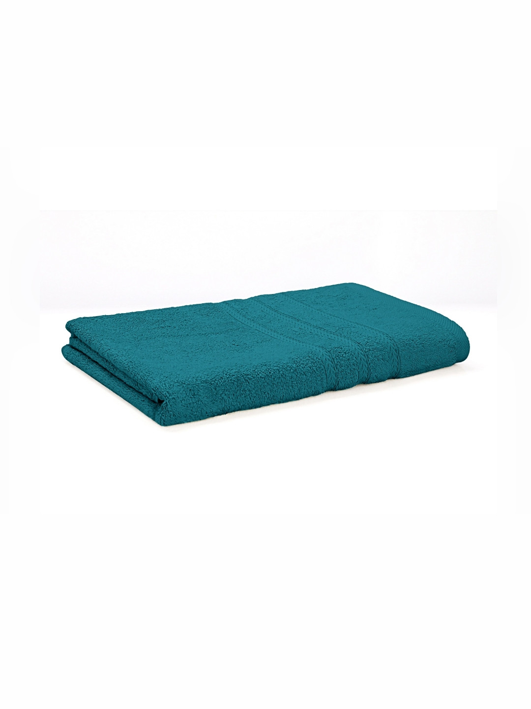 The Happy Pod 1 Piece Teal 530 GSM High Absorbent Bamboo Cotton Bath Towel