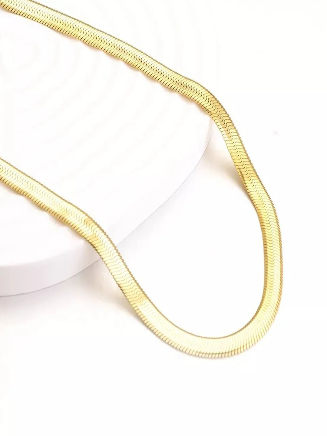 K&Q Gold-Plated Textured Chain