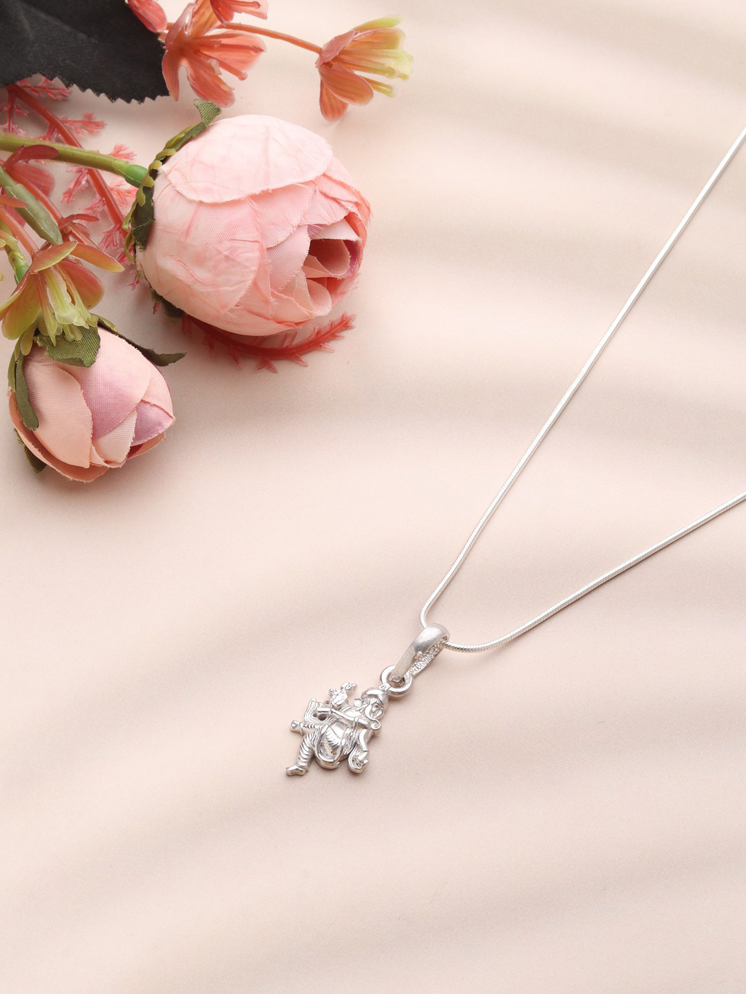 Metronaut Ganesh Ji Pendant With Chain