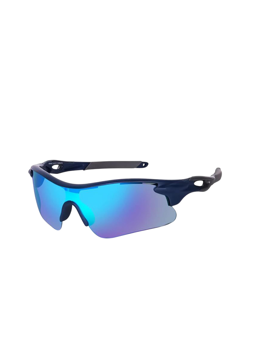 ISHICO Unisex Sports Sunglasses with UV Protected LensHowzatt.Sports.S.Blue.Q1