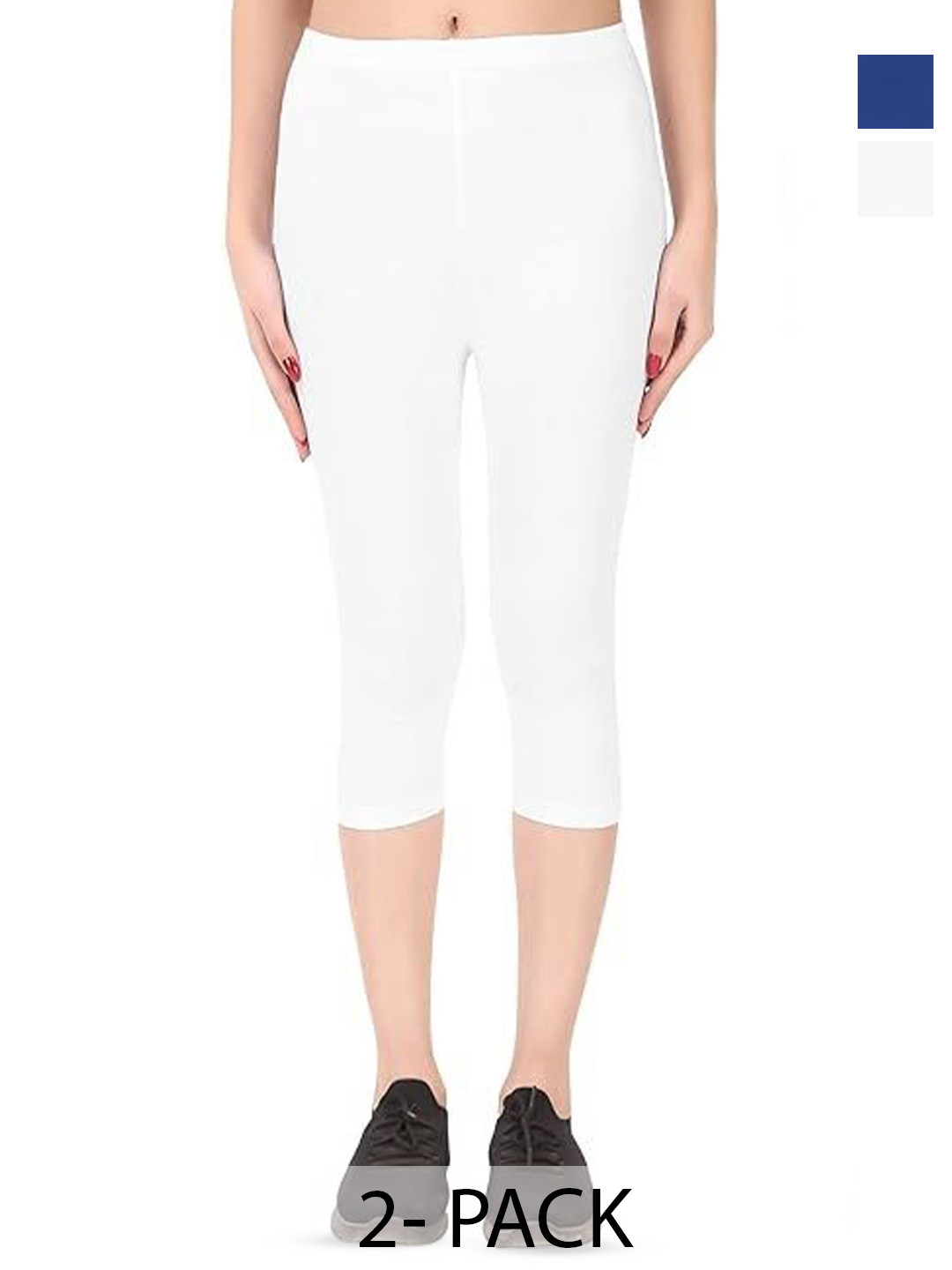 LOVO Pack Of 2  Girls Capris
