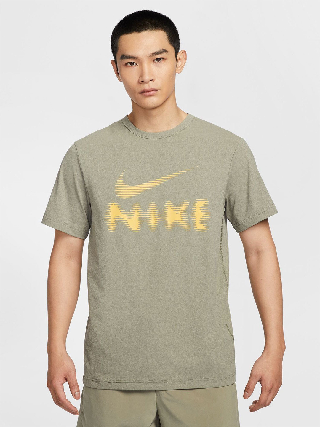 Nike Hyverse Men Dri-FIT UV Versatile Typography Printed T-Shirt