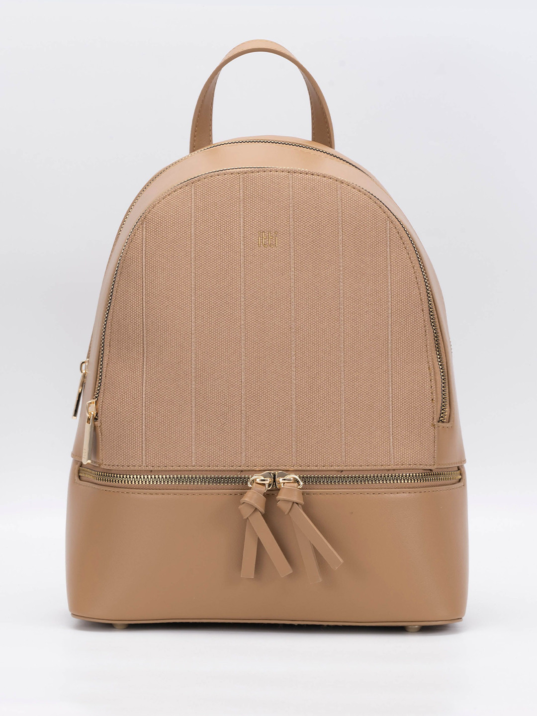 itti Women Alice Luggage Compatible Backpack with Zipper Compartments