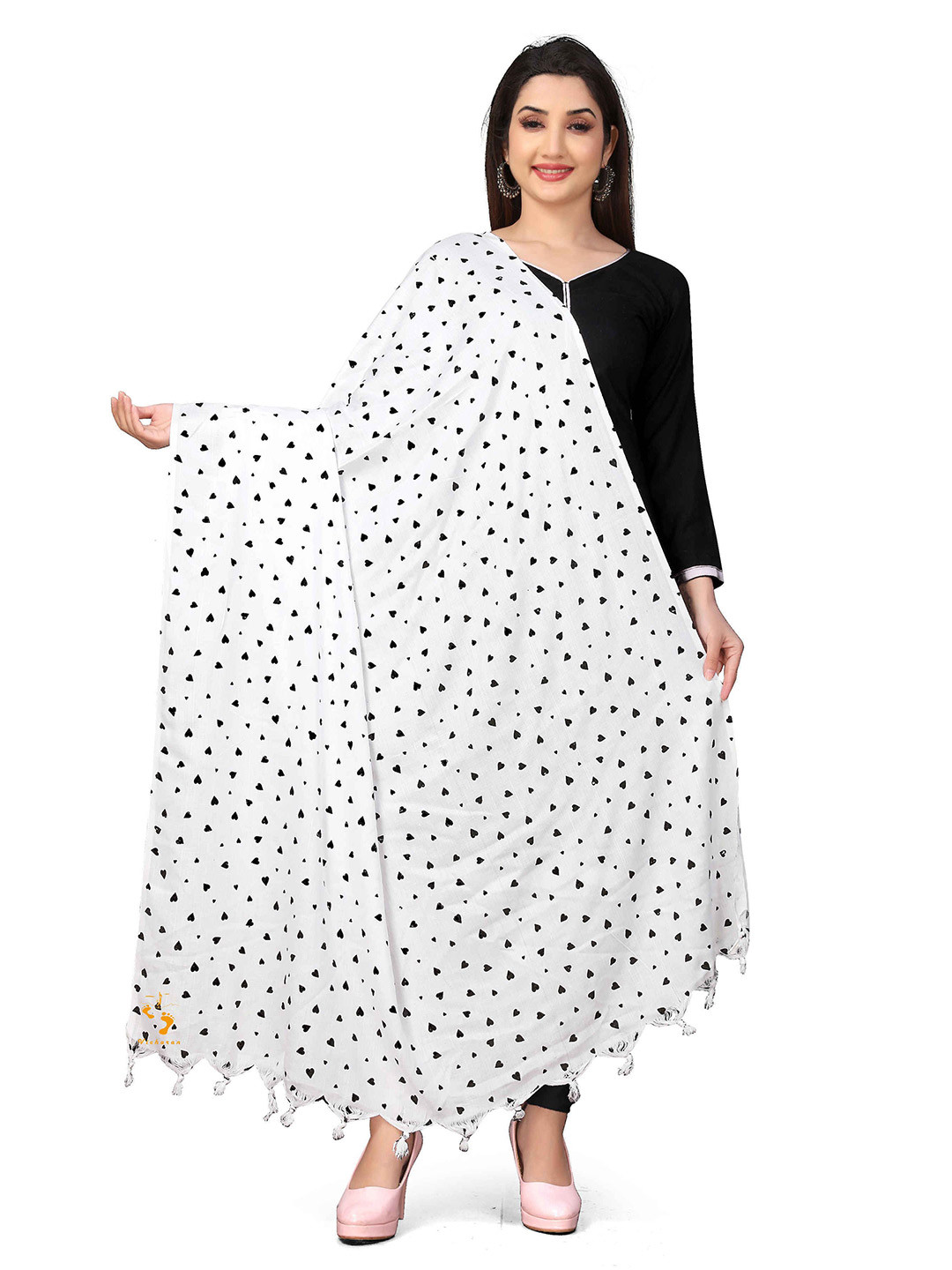 Vicharan Abstract Printed Cotton Dupatta