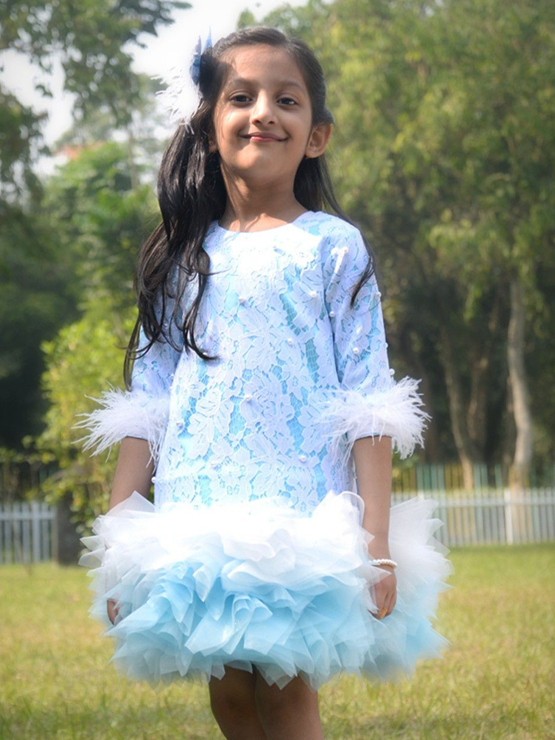 TOPLOVE Chantelly Lace A-line Dress