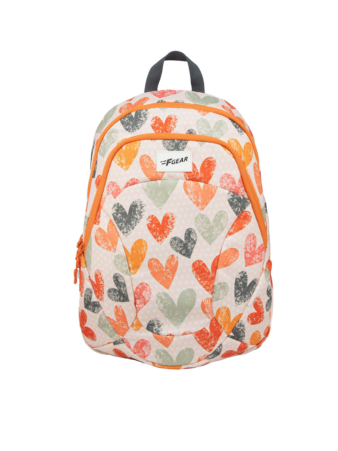 F Gear Celeste Peach Hearts  Backpack