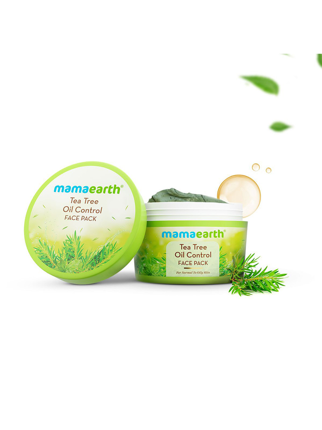 Mamaearth Tea Tree Oil Control Face Pack With Tea Tree & Salicylic Acid- 200 g