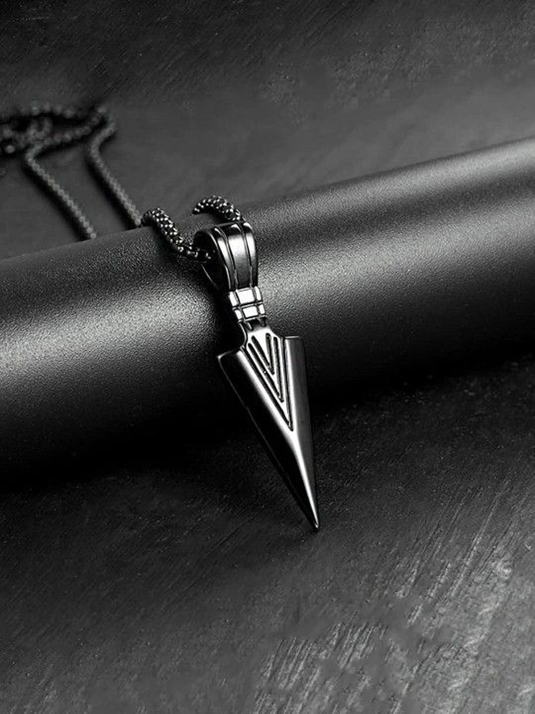 PASU FASHION Silver-Plated Pendants with Chains