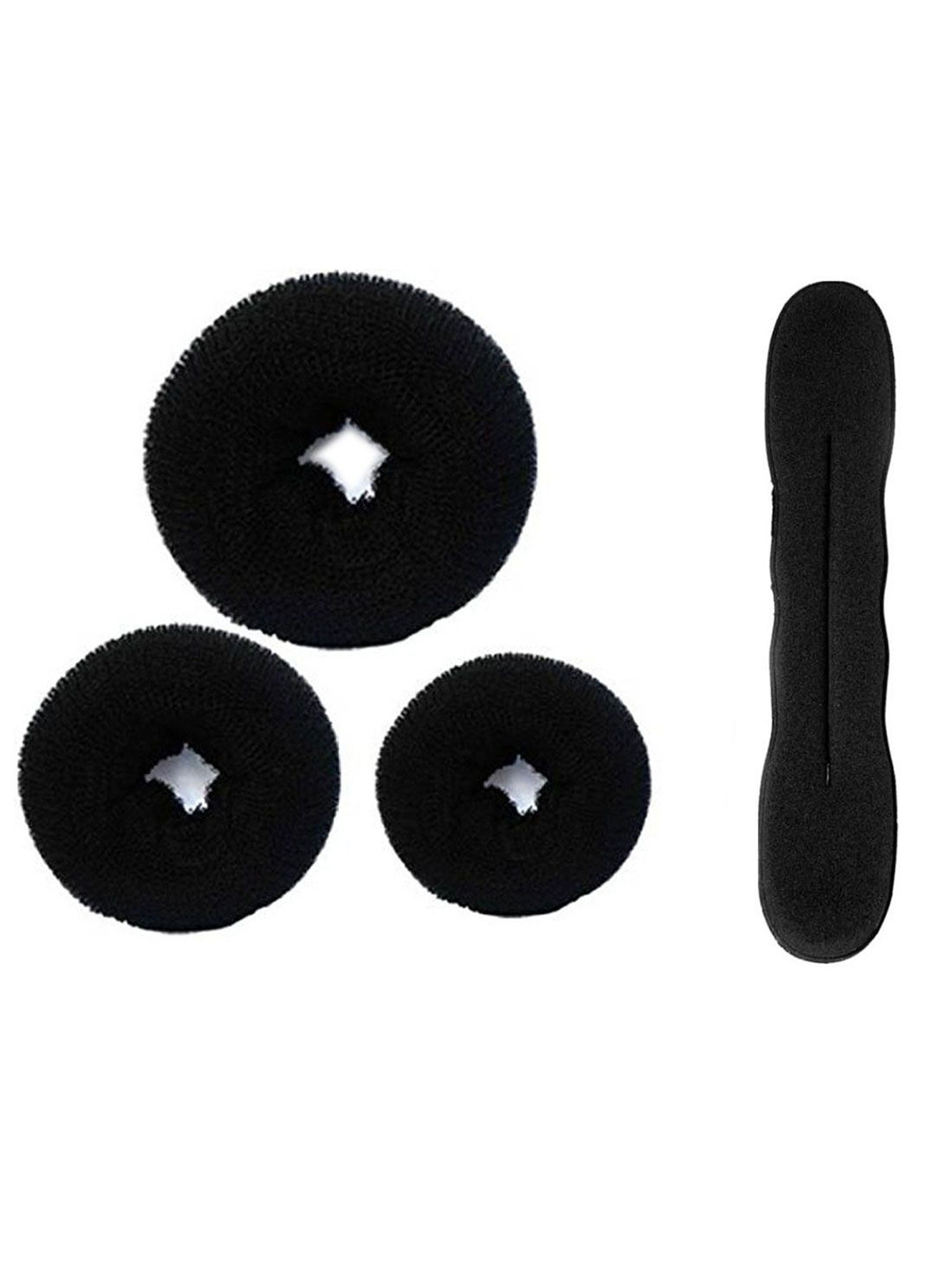 GADINFASHION Pack Of 04 Juda Makers  Bun Maker Hair Dount Maker Set