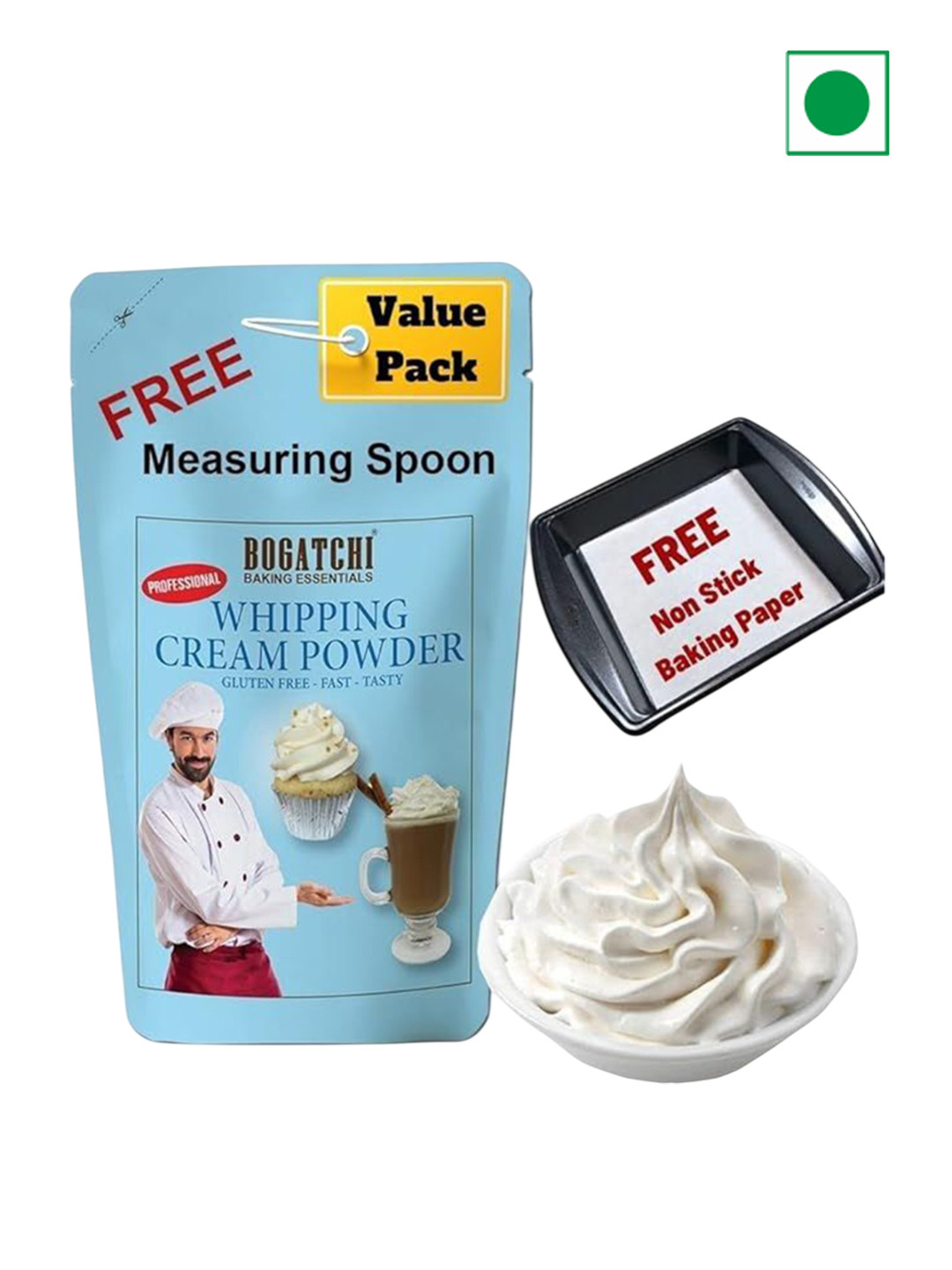 BOGATCHI White Whipping Cream - 180 g