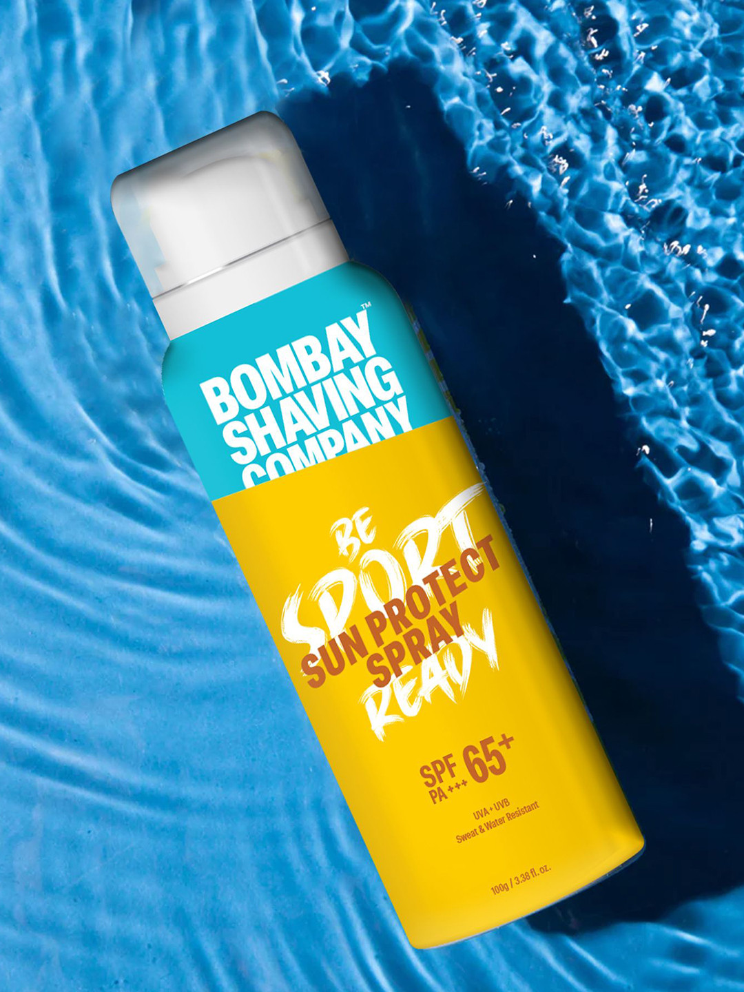 Bombay Shaving Company Be Sport Ready SPF 65+ PA+++ Sun Protect Spray - 100 g