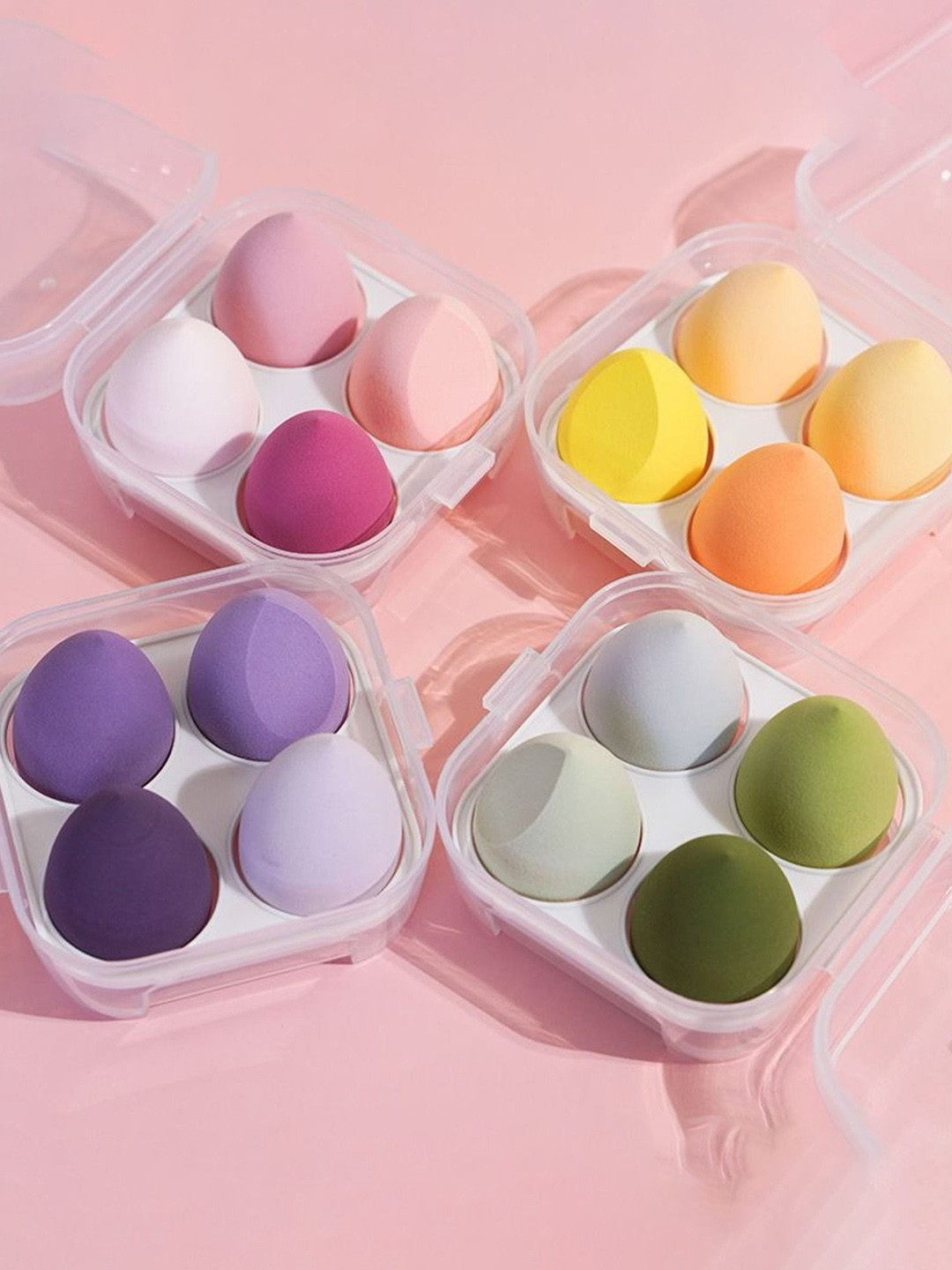 TRENDZIE SKIN CARE Set Of 4 Makeup Blender Sponges