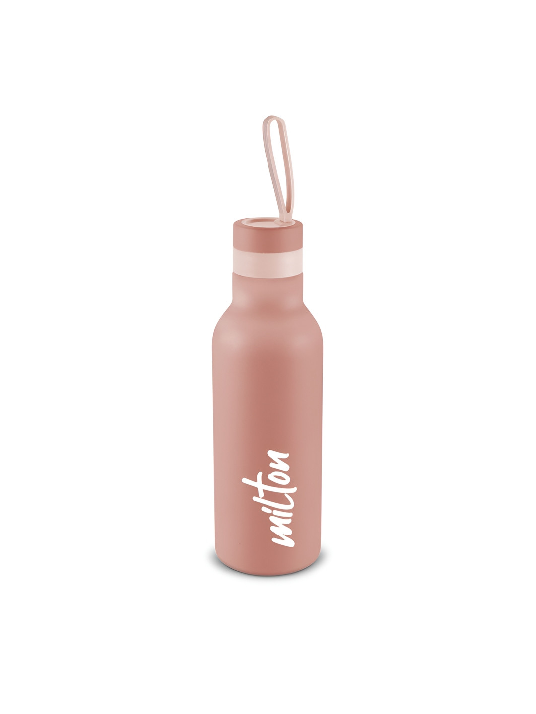 Milton Smarty 600 Beige 24 Hours Hot and Cold Thermosteel Water Bottle 490 ml