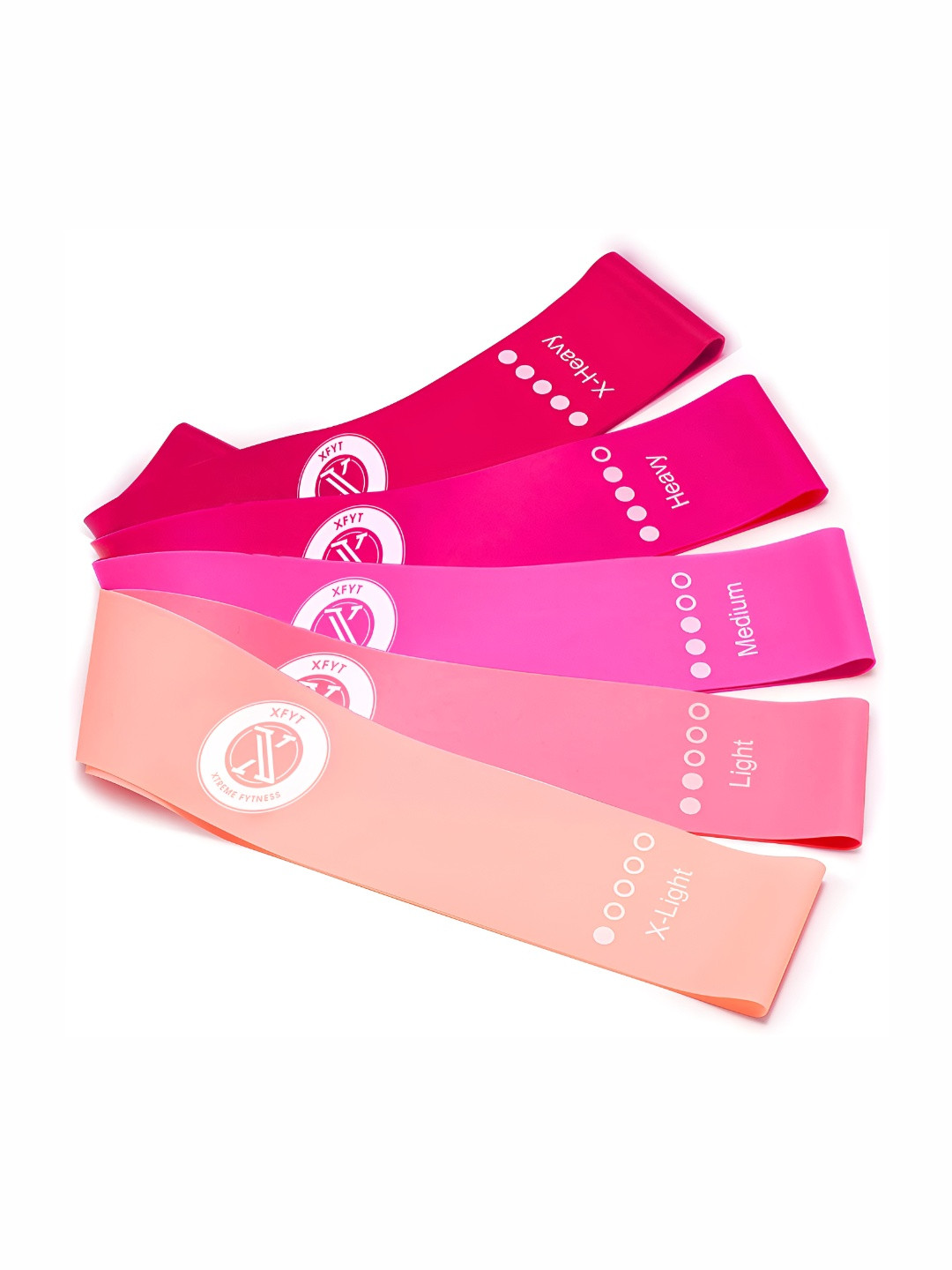XFyt Set of 5 Anti-Slip Resistance Loop Bands