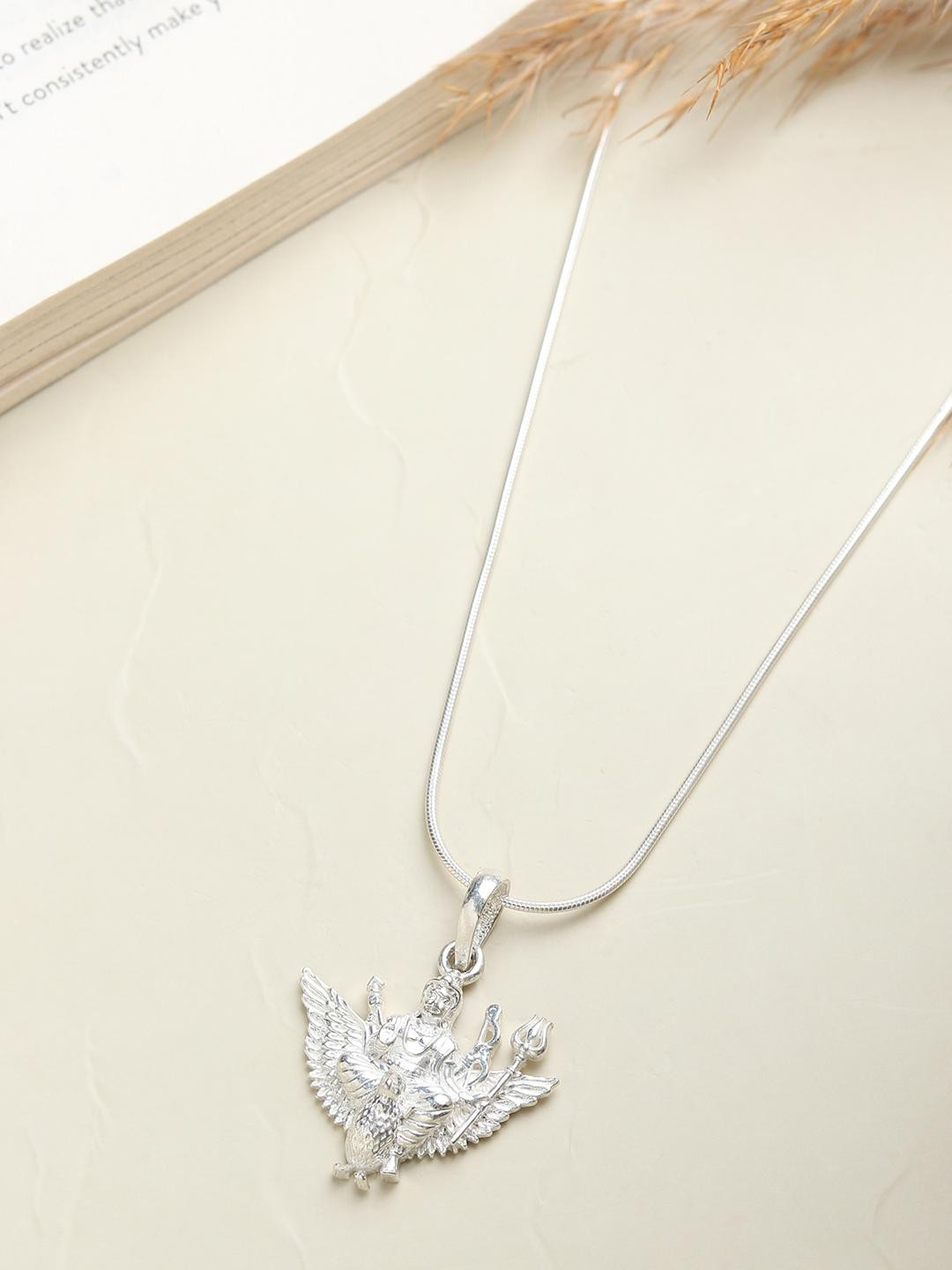 Metronaut Men 925 Sterling Silver Shani Dev Pendants