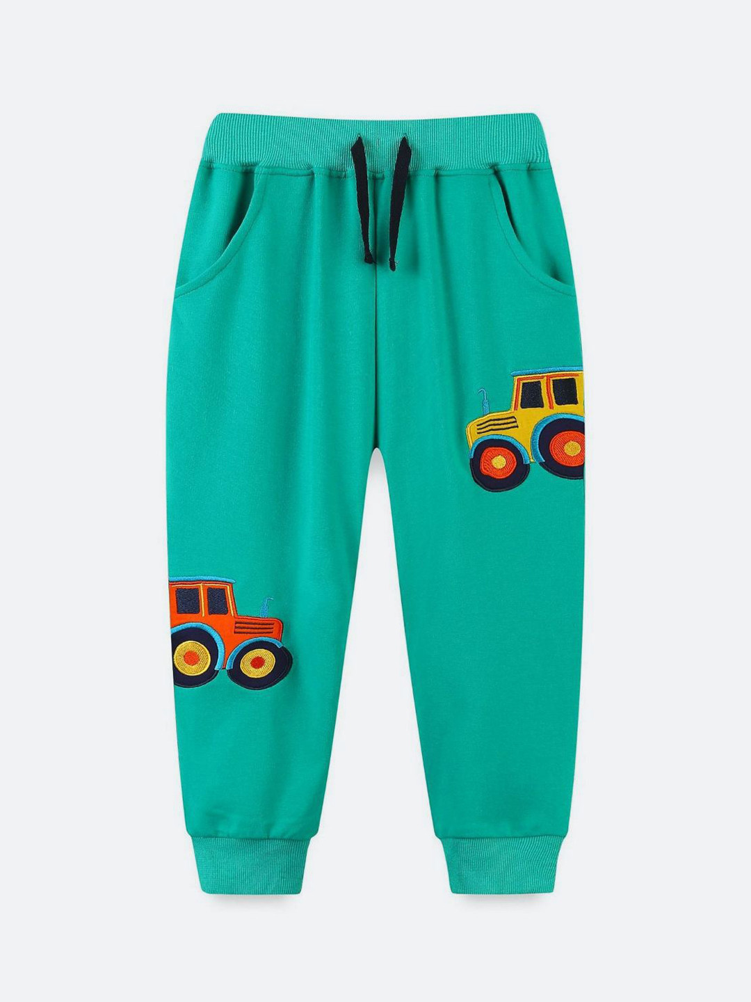 Oh Rare Boy Printed Cotton Mid-Rise Joggers