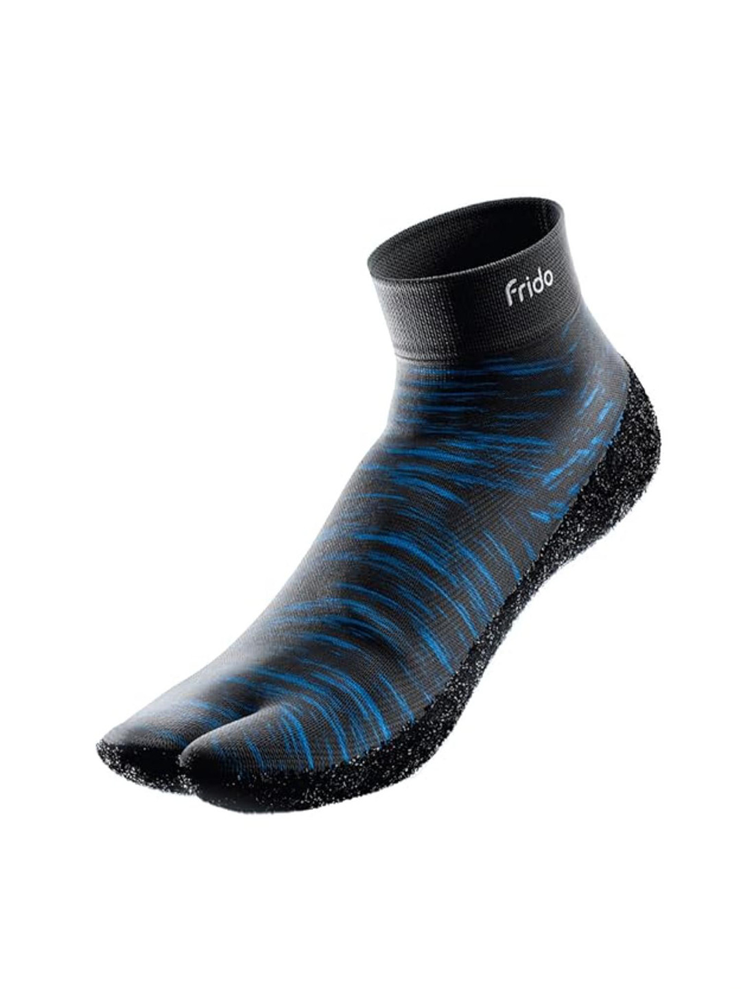 Frido Men Blue Lightweight Grip Barefoot Sock Shoe