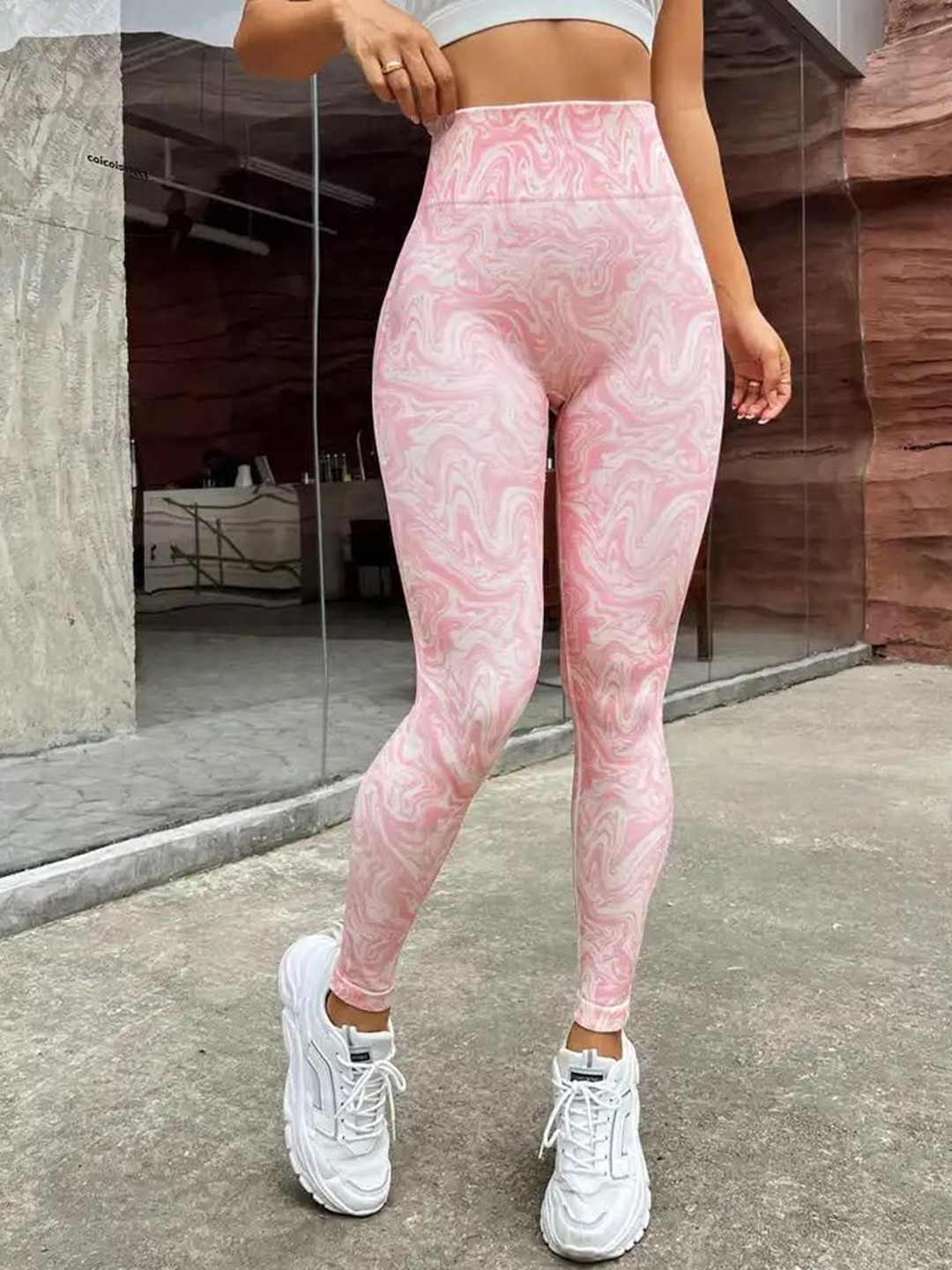 Miss Mosa By Akanksha  Printed Slimming Premium Gym Tights