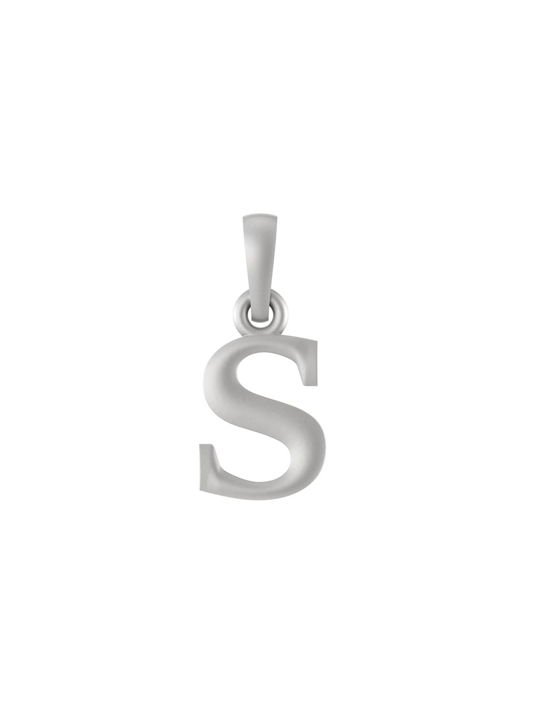 Metronaut  925 Sterling Silver Alphabet S Pendant