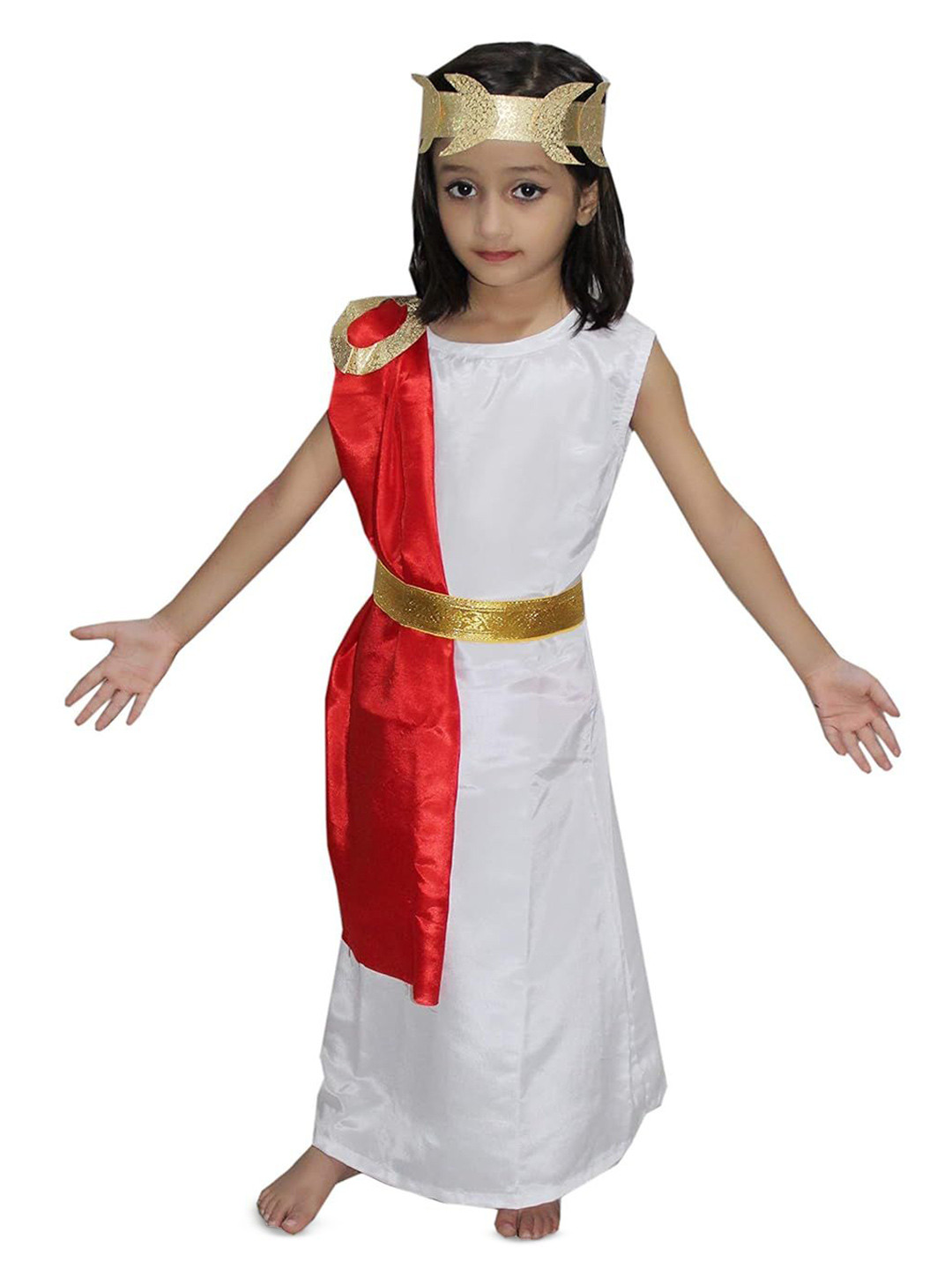 Kaku Fancy dresses Girls Egyptian Queen Cleopatra Costume