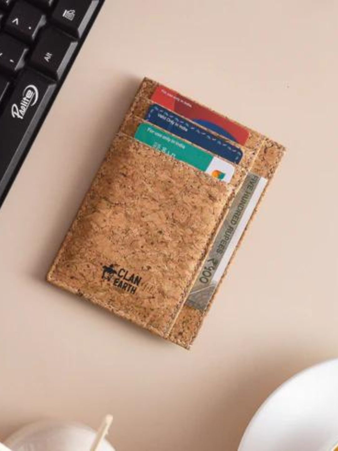 Clan Earth Unisex Abstract Printed Card Holder