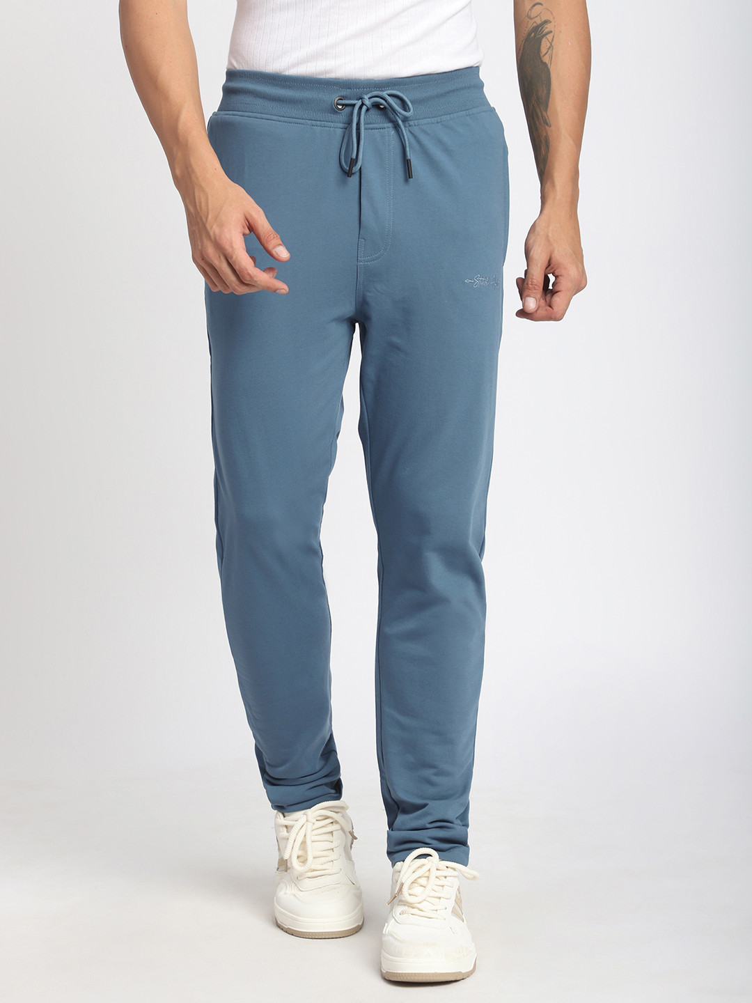 Stitch Hub Men Loop Knit Joggers
