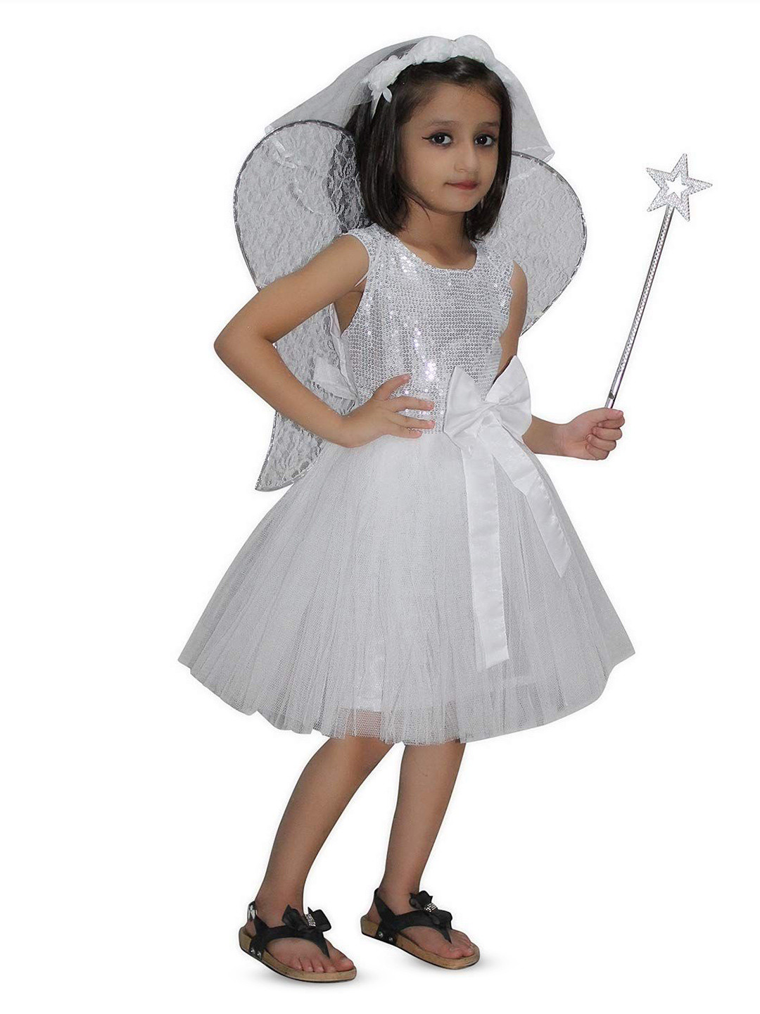 Kaku Fancy dresses Girls Fairy Costume