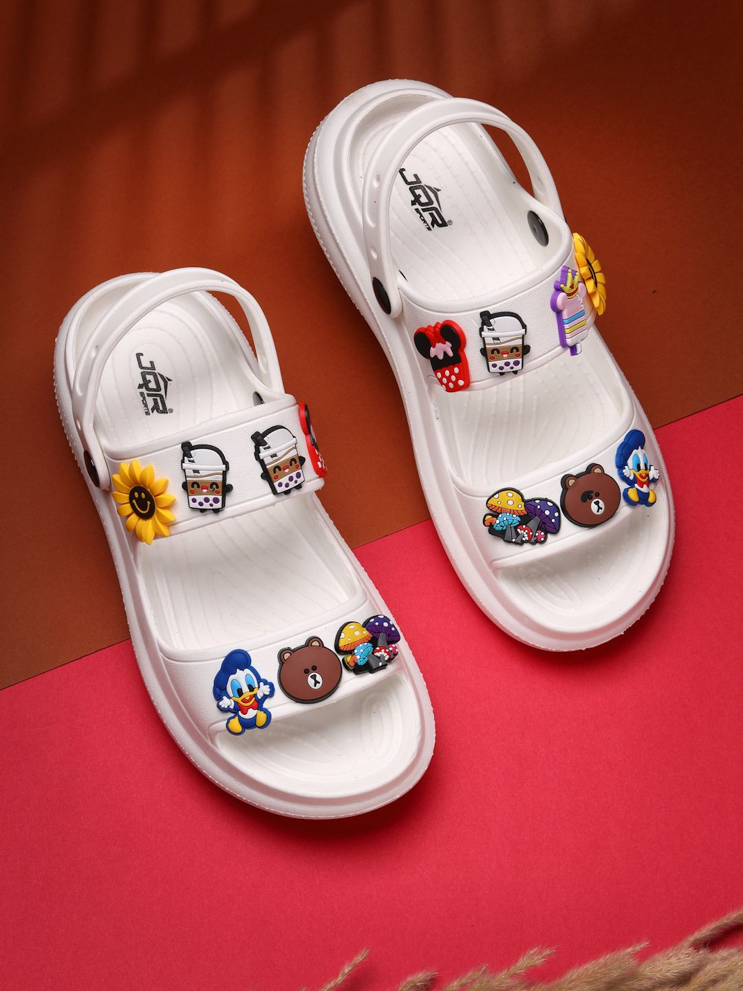 JQR Women Ariel Comfortable Light Weight Stylish Anti-Skid Waterproof Clogs Flip Flops