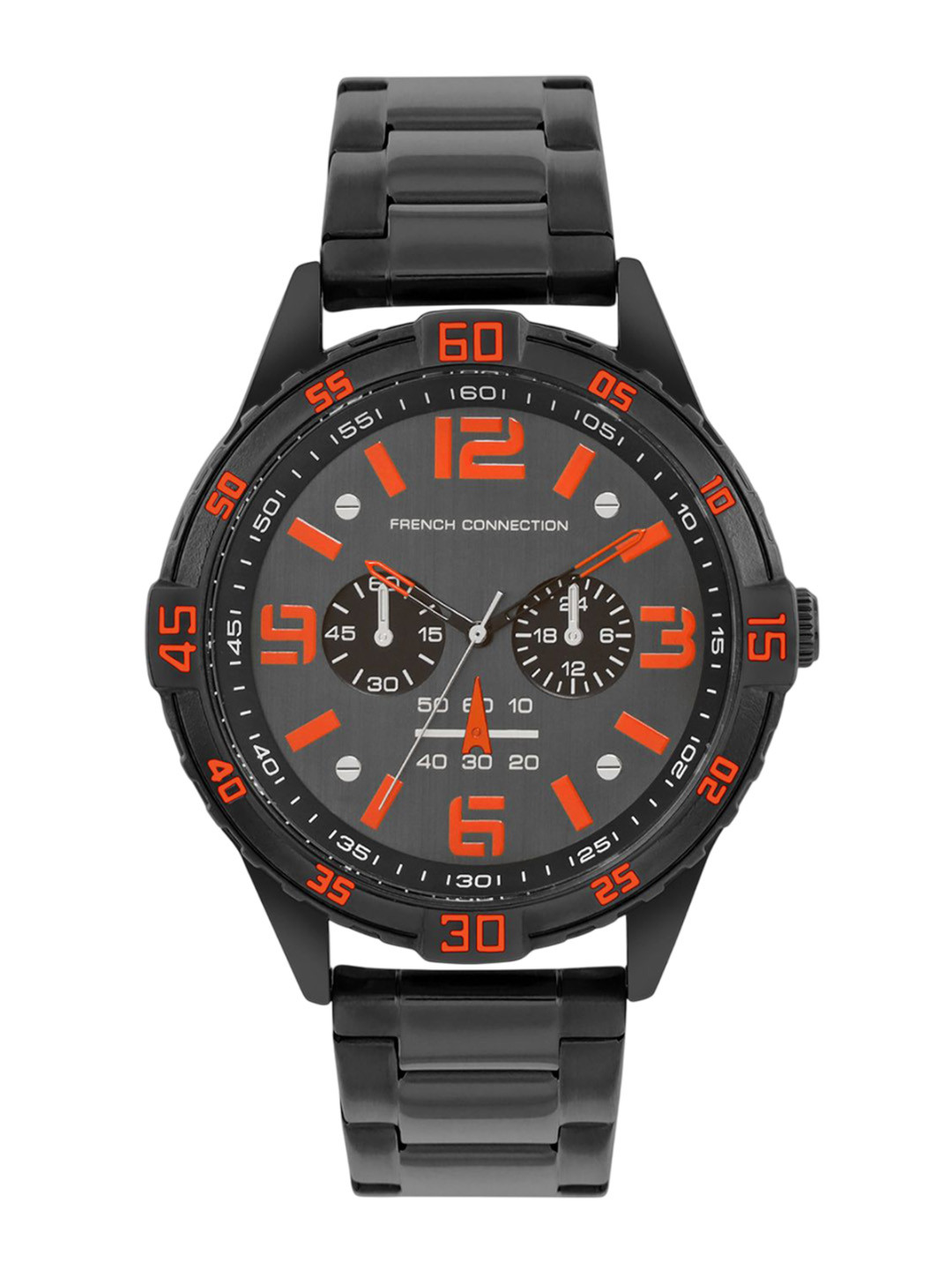 French Connection Men Alloy Dial & Stainless Steel Strap Analogue Watch FCC04BM