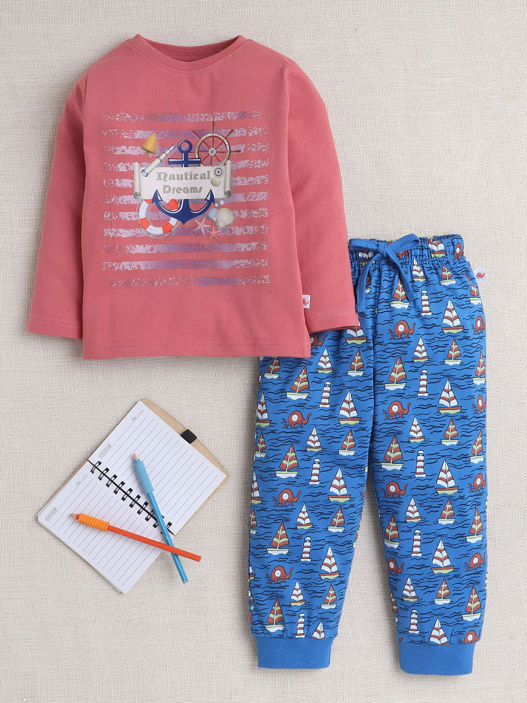 BUMZEE Boys Printed Night suit