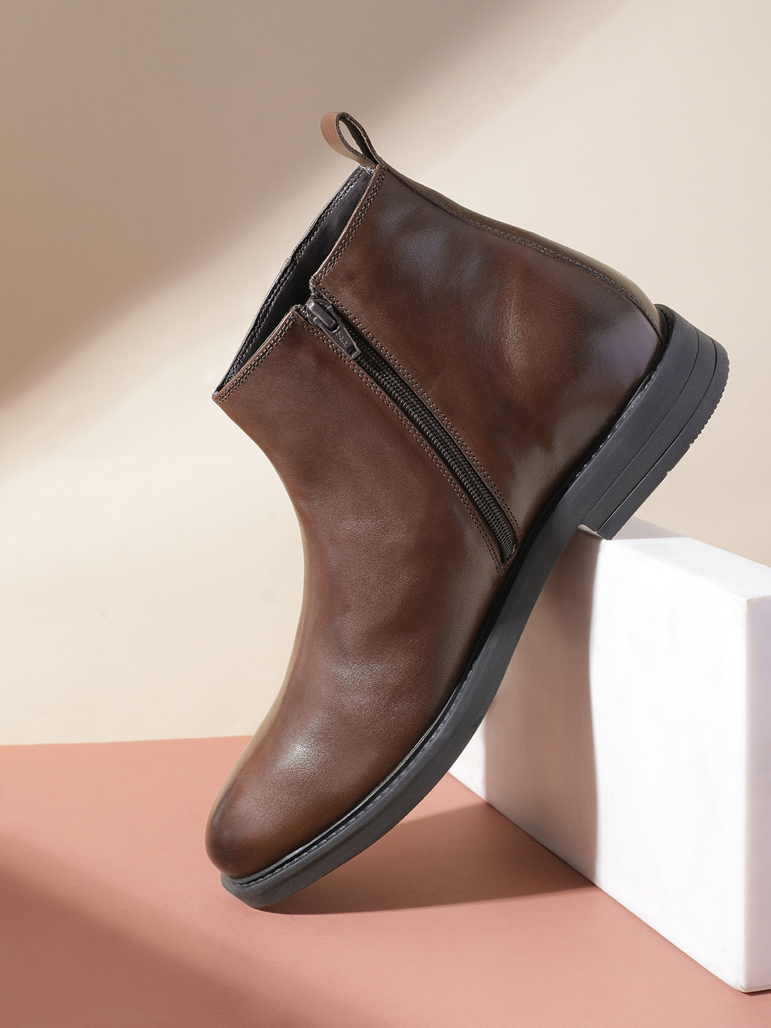 Kenneth Cole Men Leather Boots